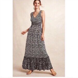 Plenty by Tracy Reese Maxi, Anthropologie - Black and White - Size L